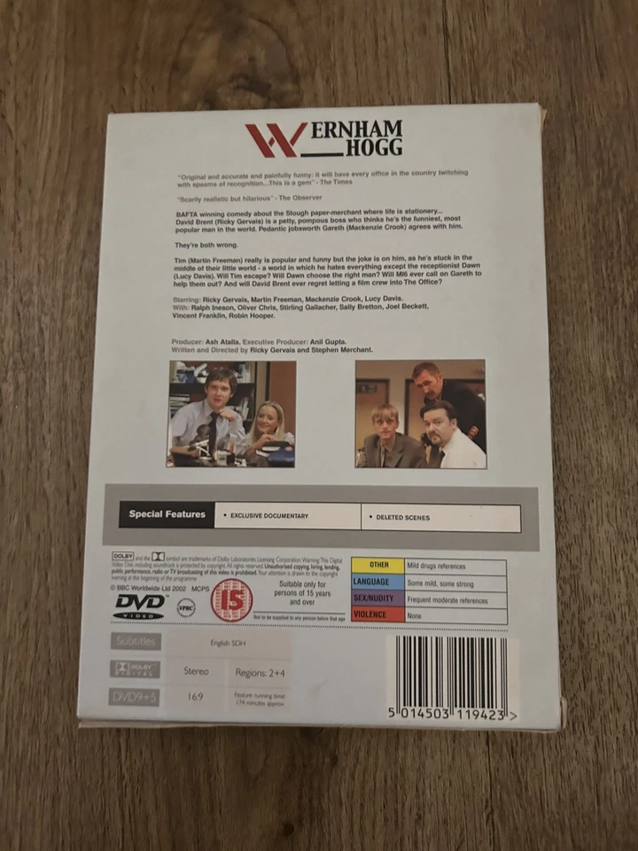 The Office DVD, Signed by Ricky Gervais,Martin Freeman, Lucy Davis - Image 2 of 2