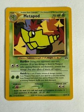 Metapod 42/75 Neo Discovery Unlimited Uncommon Moderately Played Pokemon on eBay