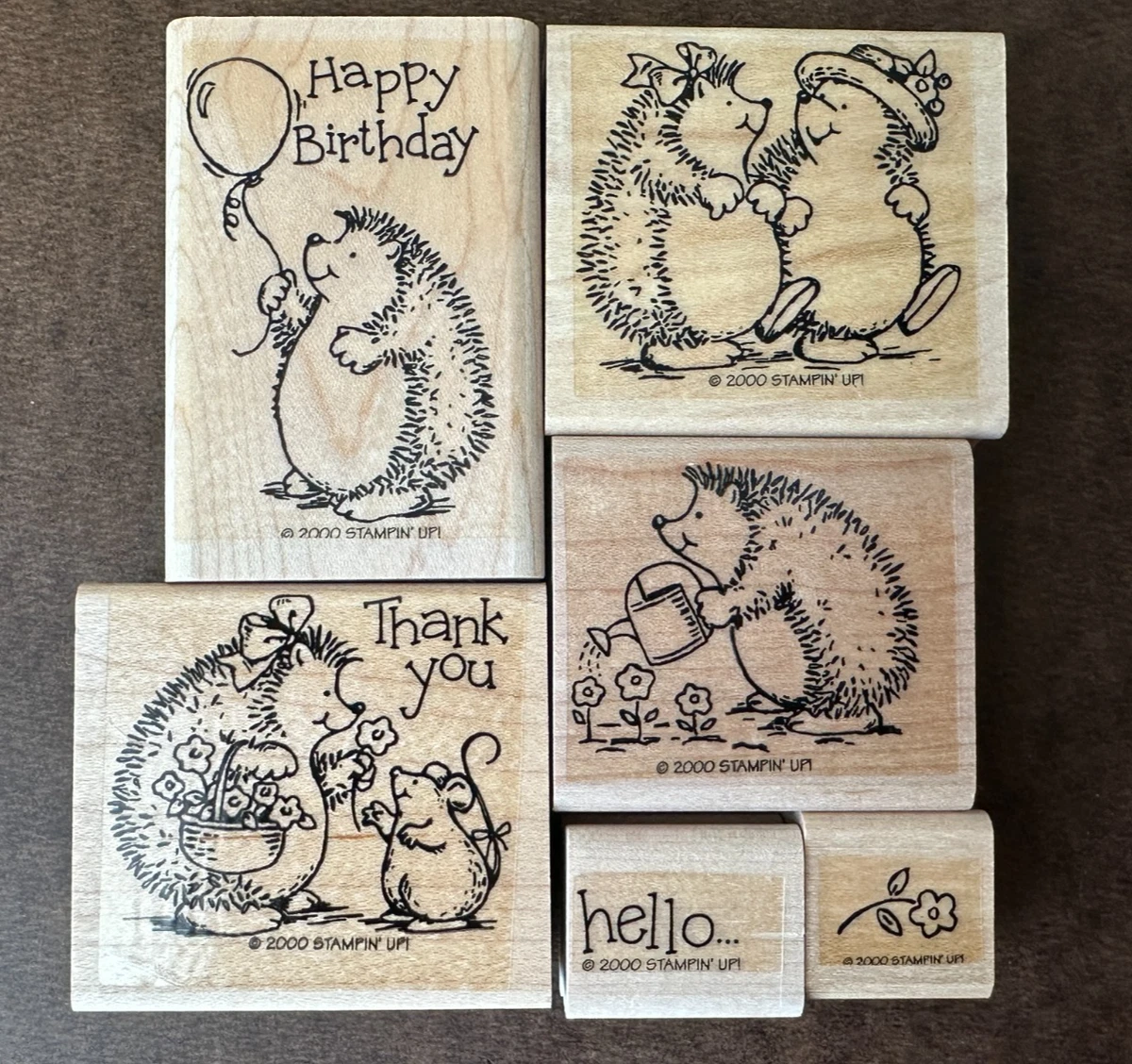 未使用　スタンピンアップ　happy hedgehogs セット Stampin Up Hedgehog for sale | eBay