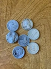 New ListingLot Of 7 US 90% Silver Quarters U.S. Coins used scrap