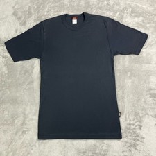 NWOT VTG Von Dutch Shirt Mens Large Black Blank Iconic Mascot Tag USA Made 90s