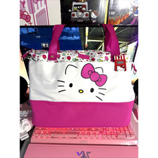 Sanrio Hello Kitty Pink Tote Travel Carry On Weekender Luggage Duffle Bag 2024