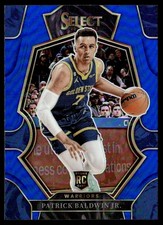 2022-23 Panini Select Blue Prizm Patrick Baldwin Jr. Golden State Warriors #193