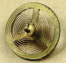 DA 4. CLOCK BALANCE WHEEL COMPLETE BOX MARKED LUX TIME. BALANCE IS COMPLETE WITH