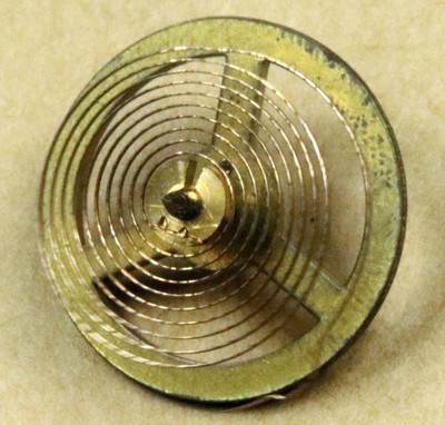 DA 4. CLOCK BALANCE WHEEL COMPLETE BOX MARKED LUX TIME. BALANCE IS COMPLETE WITH