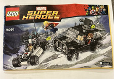 LEGO Avengers Hydra Showdown 76030 Marvel Complete Set Thor Hawkeye Hydra