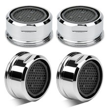 4Pcs Faucet Aerator Replacement, 7/8" 22mm Honeycomb Anti-Splash High Flow Wa...
