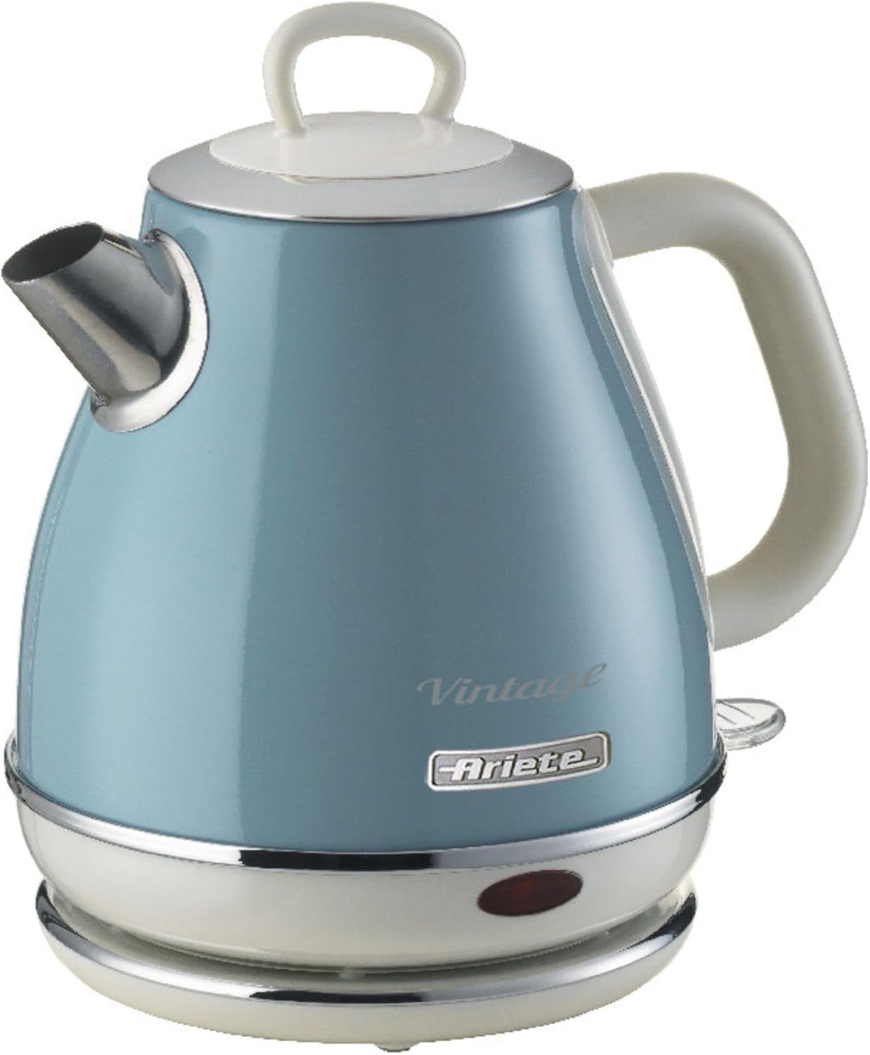 Bollitore Vintage 1L Acciaio Inox: Design Retrò e Potenza 1600W