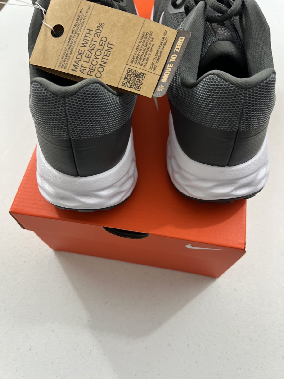Nike Revolution 6 Men’s Size 9 Road Running Shoes Next Nature Iron DC3728-004 image 4