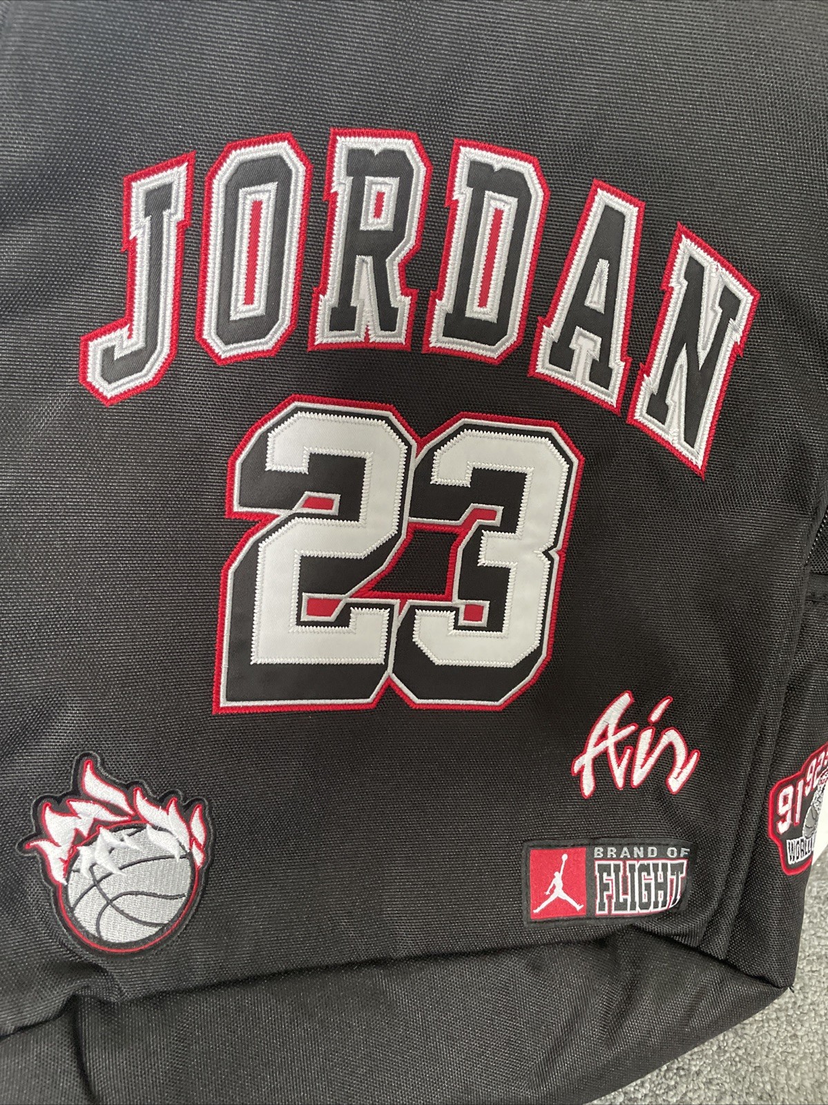 nike air jordan patch bottle pocket back pack BRAND NEW RRP £70.00 image 3