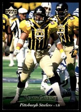 Kevin Greene 1995 Upper Deck #249 Steelers NFL READ FREE SHIPPING AutographDen