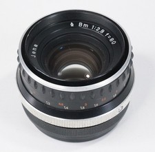 80MM 80/2.8 BM JENA ZEISS BIOMETAR , FOR PENTACON 6 AND PRAKTISIX/226976