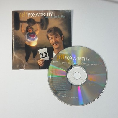 Jeff Foxworthy - Games Rednecks Play CD 1992 Comedy Warner Bros CD & ARTWORK