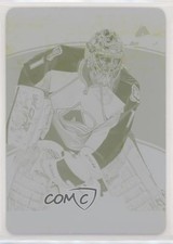 2013 Panini Rookie Anthology Printing Plate Yellow 1/1 Semyon Varlamov #24 7ez