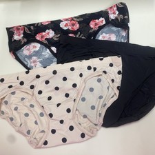 Maidenform Women's Underwear, Barely There Invisible Look Bikini 3-pack M No Tag