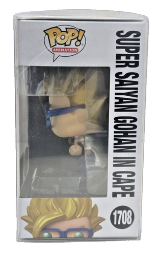 Funko Pop! Vinilo: Dragon Ball - Super Saiyan Gohan en Capa (Metálico) (Persecución) - - Imagen 8 de 10