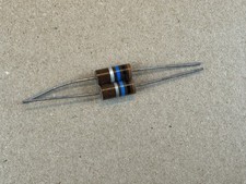 2 NOS Allen Bradley 10M Meg ohm 2 watt 2W Carbon Comp Resistors 10 TEST GREAT