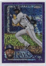2023 Topps Chrome Purple Speckle Refractor 192/299 Randy Arozarena #59 0m4q