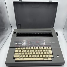 SMITH CORONA SL460 Vintage Portable Electric Typewriter w/Cover - TESTED - thumbnail