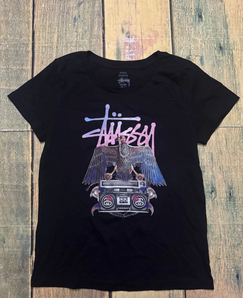 STUSSY GIRLS 総柄Tシャツ　USA Stussy T-Shirts for Women for sale | eBay