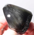 Rainbow Sheen Obsidian Lapidary Cabbing 3.8 oz windowed rough Lot Aj4 — photo 2