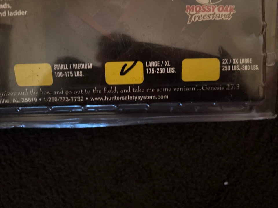 Mossy Oak Bowhunter Tree Stand Harness - Image 3 of 3