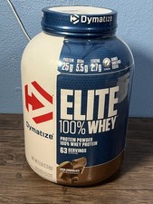 Dymatize Elite 100% Whey Protein Powder Rich Chocolate 5lb Exp 06/27 12.00 per gallon