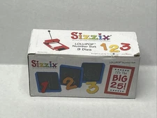 Sizzix Lollipop Number Dies #0–9 – Original Dies