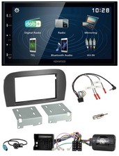 Kenwood 2DIN Bluetooth Lenkrad USB DAB Autoradio für Mercedes SL 2006-2011 R230 Kenwood 2DIN Bluetooth Lenkrad USB DAB Autoradio für Mercedes SL 2006-2011 R230