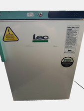 Lec Medical Under Counter Freezer White/Turquoise 3 Drawer Manual Defrost