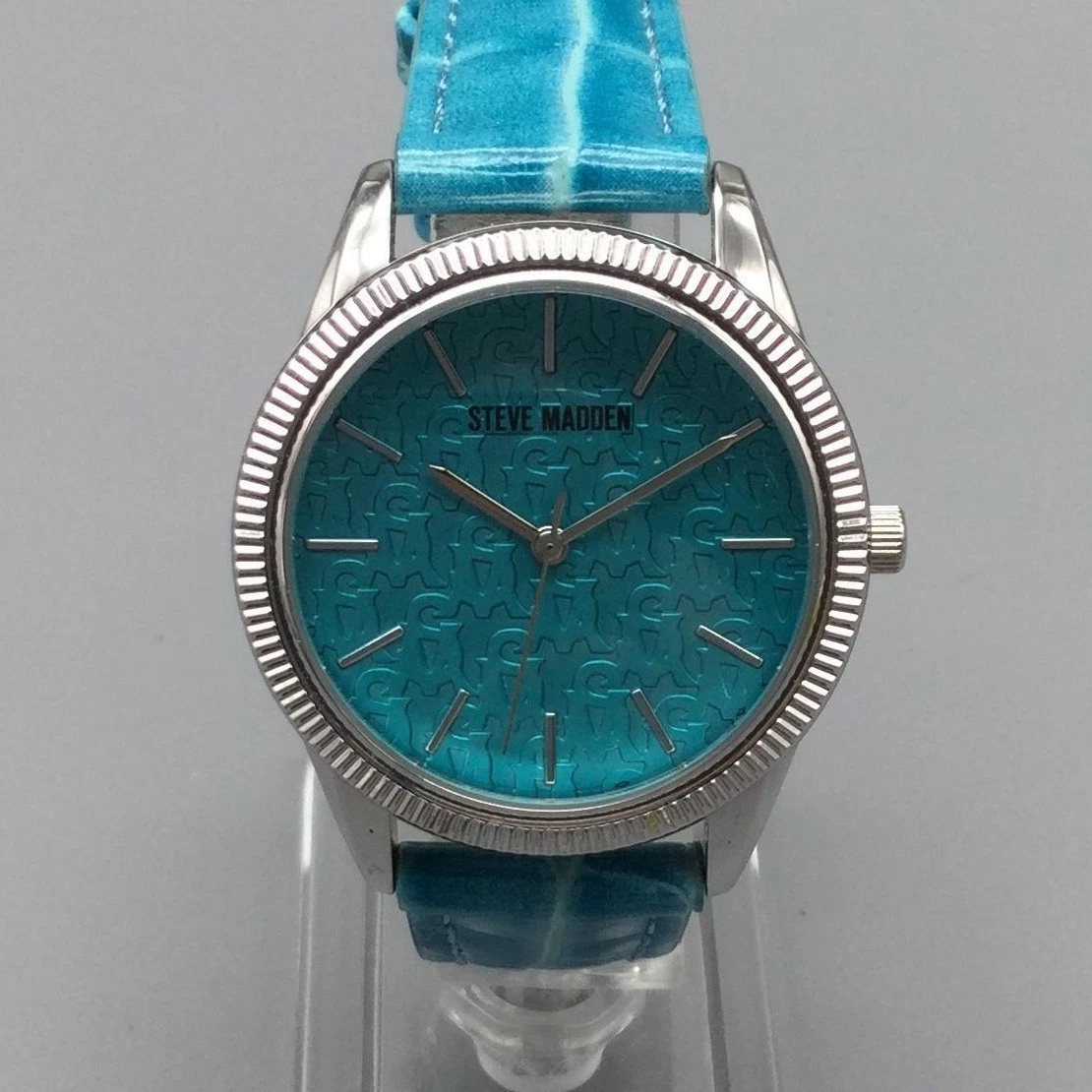 Steve Madden Armband horloge voor dames, Zilver, armband Steve Madden Armband horloge voor dames, Zilver, armband