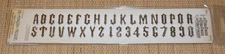 Sizzix Sizzlits Spooktacular Font Alphabet Halloween Tim Holtz 658714 NEW #D1