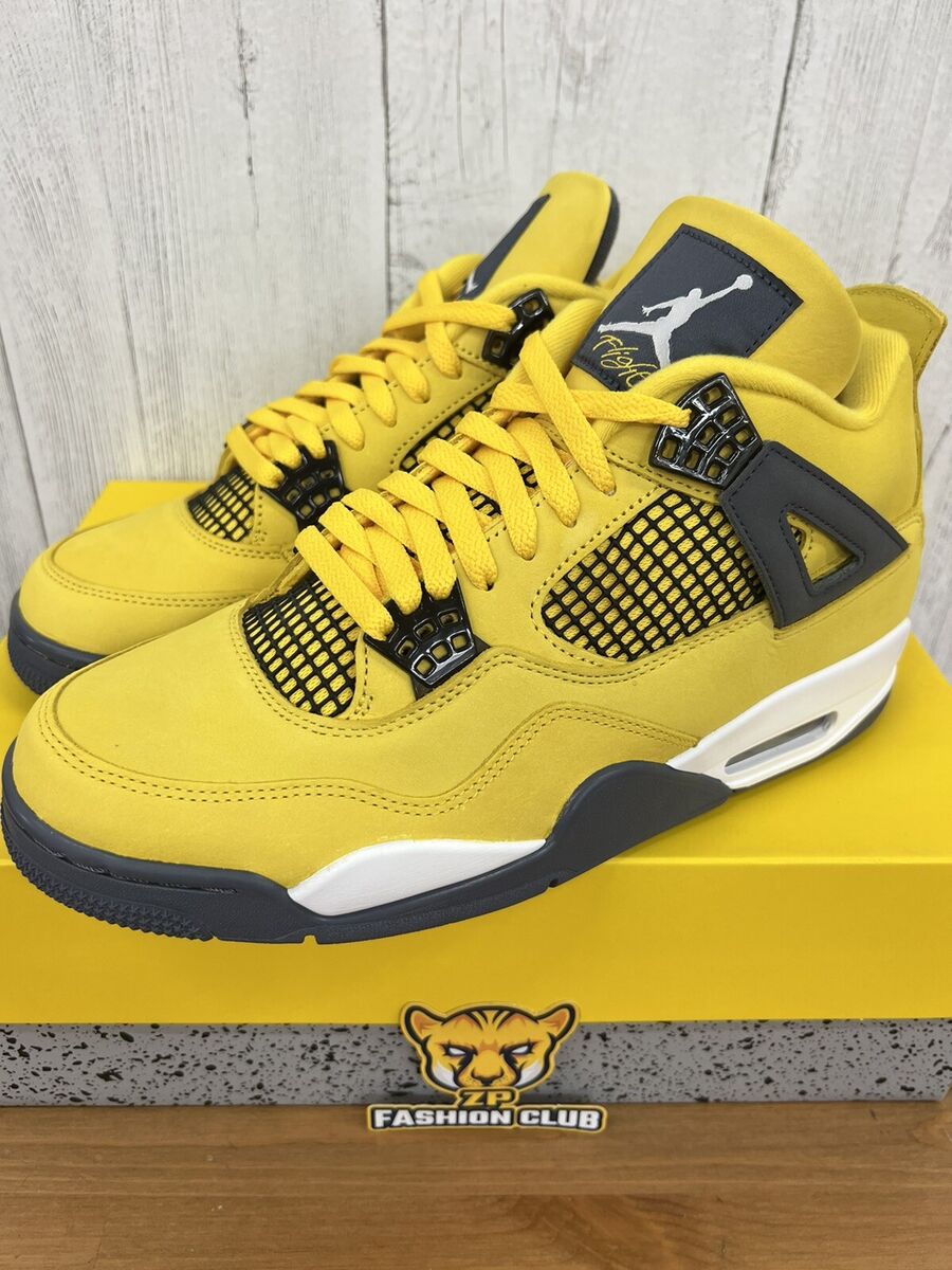 Air Jordan 4 Retro Lightning Tour Yellow MENS CT8527-700 | eBay Air Jordan 4 Retro Lightning Tour Yellow MENS CT8527-700 | eBay
