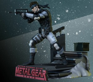 metal gear statue