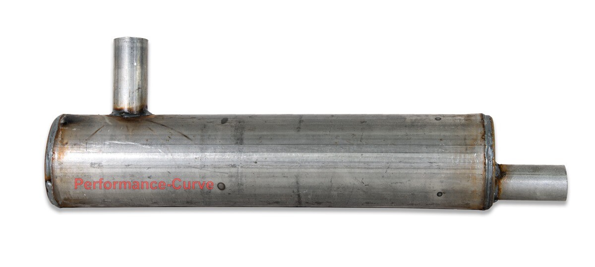 Full Boar Welded Round Generator Muffler 1.5