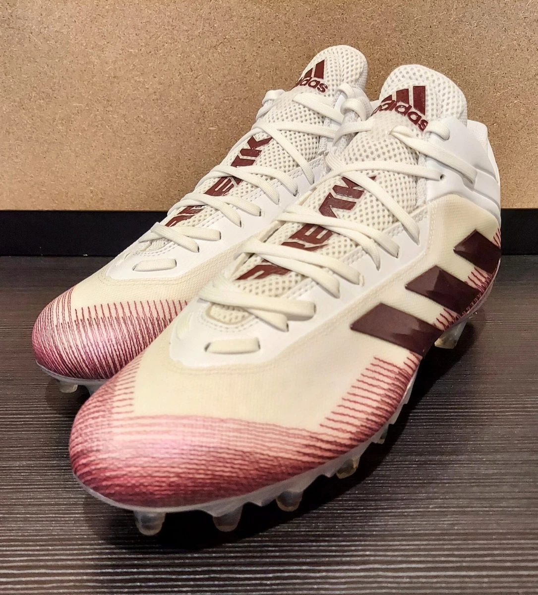 Maroon cheap adidas cleats