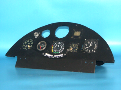 Aircraft Instrument Panel with 6 Gauges | eBay