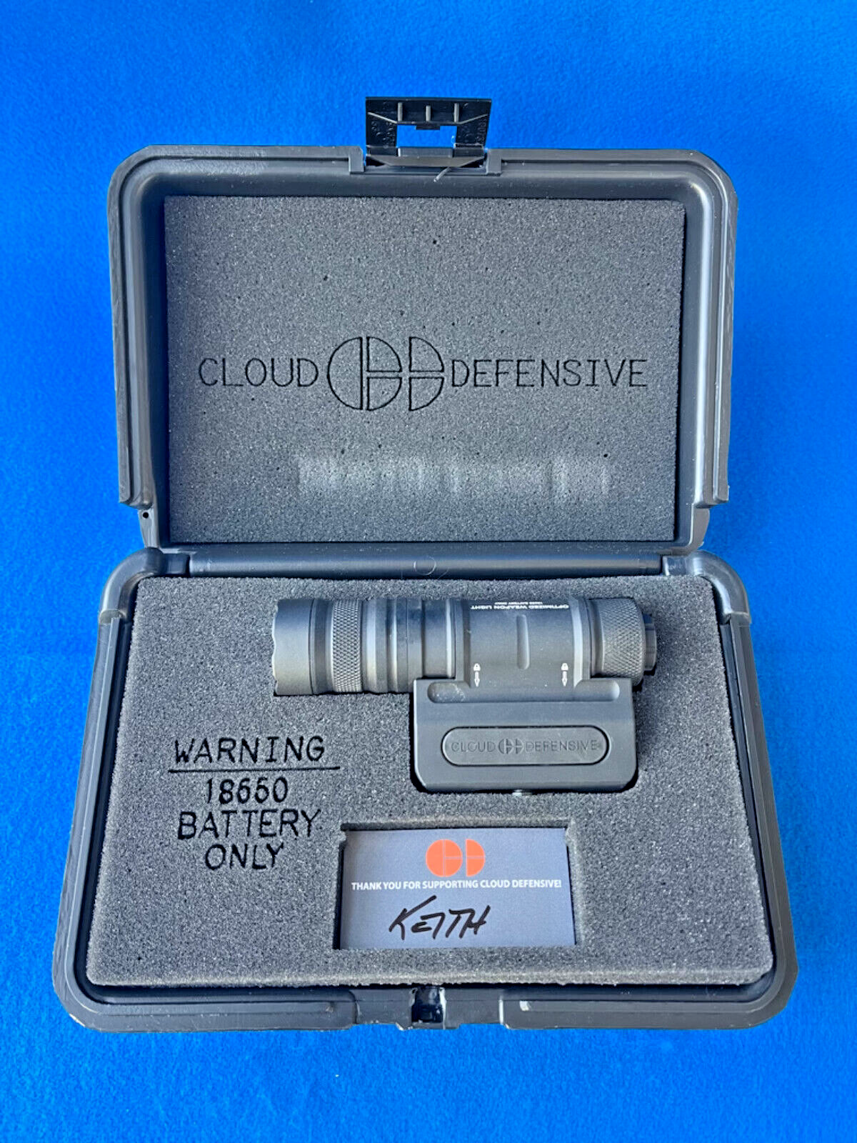 Rifle Shotgun Cloud Defensive OWL Optimized Weapon Light FS  - Case & Charger-image