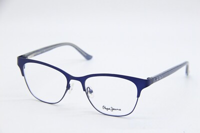 NEW PEPE JEANS JACEY PJ1243 BLUE AUTHENTIC EYEGLASSES FRAMES 51-16