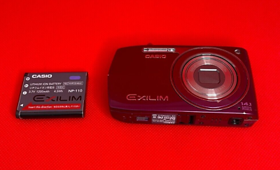 CASIO EXILIM EX-Z550 Plum Purple 14.1 MP Digital Camera CASIO EXILIM EX-Z550 Plum Purple 14.1 MP Digital Camera