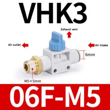 VHK3-04F-M5 VHK3-06F-M5 5PCS Hand-operated Valves