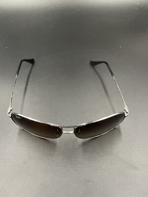 Authentic Women\'s Ray-Ban RB 3267 004/13 Silver Sunglasses w/ Case Rayban RB3267 004/13 Silver w/Light Grey Gradient Lenses | eBay main image 3