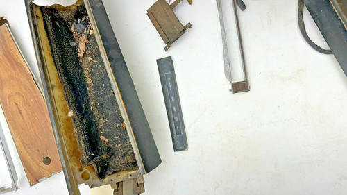 1966 Chevy Impala Console & Gauges Caprice Floor Shift Plate for Automatic Shift - Picture 8 of 23