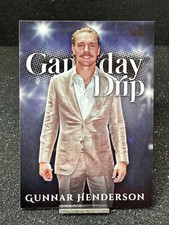 2025 Topps Series 1 Celebration  GUNNAR HENDERSON  Game Day Drip  #GD-20