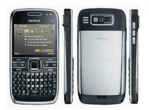 Nokia E72 unlocked smartphone with QWERTY keyboard 2.36'' screen