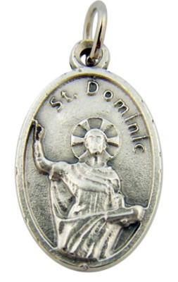 Catholic Patron Saint St Dominic Pray for Us Medal Pendant Charm, 1 ...