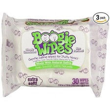 12 pack Hand Face and Nose Wet Wipes for Kids and Baby Boogie Wipes Alcohol Free