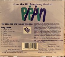 1171 PIPPIN   POCKET SONGS KARAOKE CDG  LOT MI