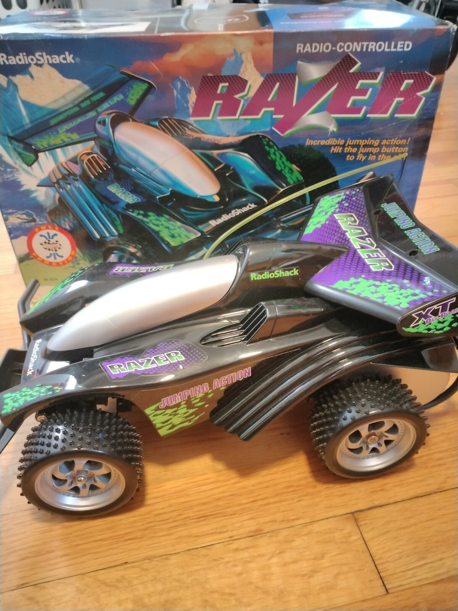 Vintage RadioShack Razer RC Car With Box Excellent Condition | eBay