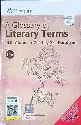 A Glossary of Literary Terms by M H Abrams 11th INTL ED 9788131526354